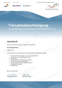 Verwendungsnachweis